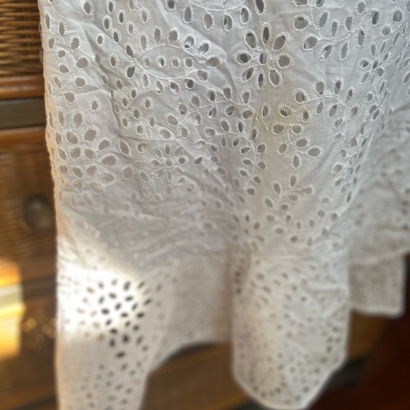 Banana Republic women’s white sleeveless knee length dress size 12 - Picture 5 of 6